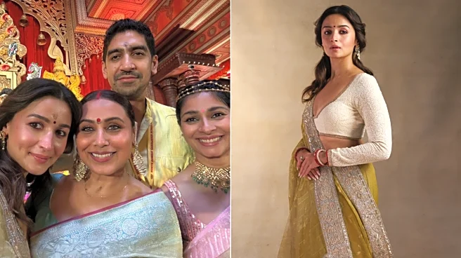 Alia Bhatt Celebrates Durga Puja With Rani Mukerji, Tanishaa, Ayan; Prays For 'Light, Love, Shakti'