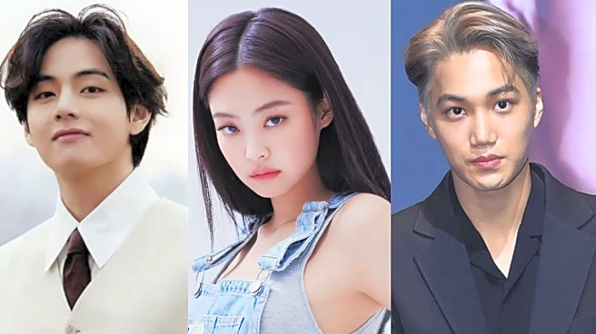 BTS V, BLACKPINK’s Jennie, EXO’s Kai Leave For Paris Fashion Week Together; K-Pop Go Wild Over Iconic Airport Trio