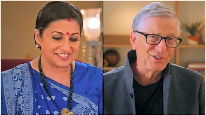 KSBKBT 2: Bill Gates Says 'Jai Shri Krishna Tulsi Ji' To Smriti Irani, Fans React To 'Crossover No One Saw Coming'