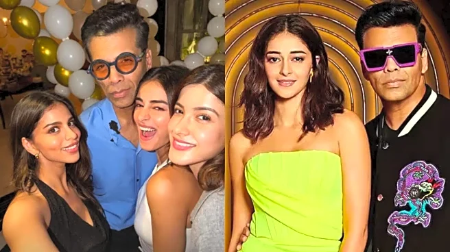 Karan Johar Wishes Ananya Panday On Birthday With Stunning Selfie Ft Suhana Khan, Shanaya Kapoor: Me And The Girls...