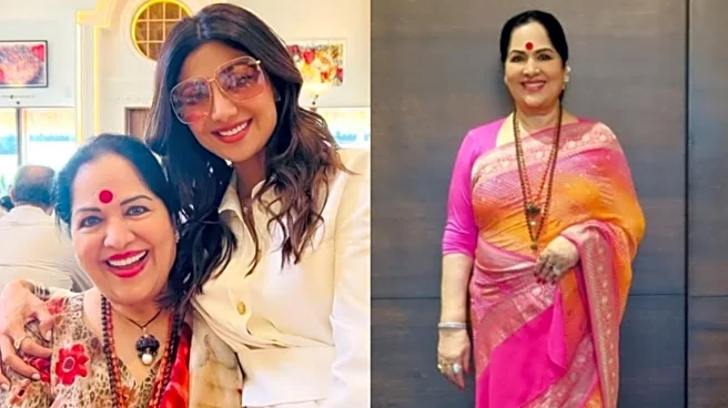 Shilpa Shetty's Mother Sunanda Shetty Hospitalised After Health Scare; Fans Wish Speedy Recovery