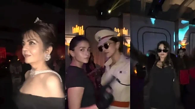 Deepika Is Lady Singham, Alia Dresses As Tomb Raider, Nita Ambani Turns Audrey Hepburn At Ambani Halloween Party