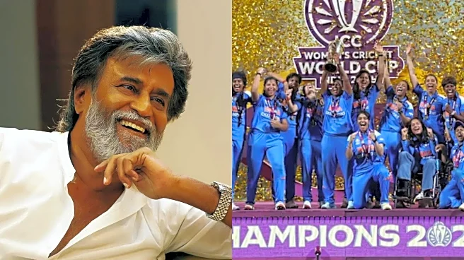 Rajinikanth Hails Women’s Cricket Team For World Cup Win: Redefined Courage, Grace, Power