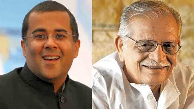 Chetan Bhagat Reveals Gulzar's Biggest Compliment: Wish I Could Write Like...