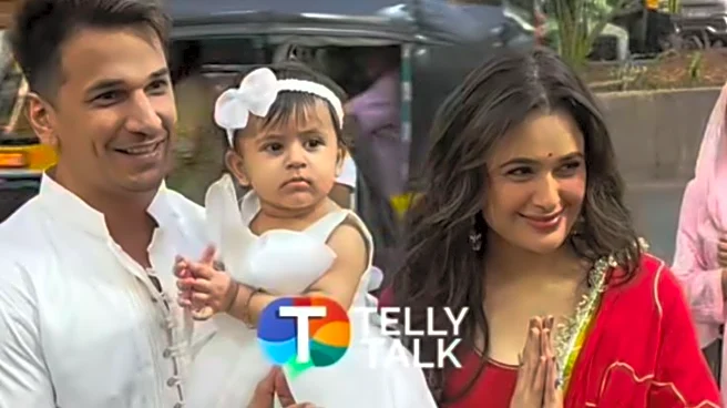 Prince Narula, Yuvika Chaudhary Reveal Baby Girl Ikleen's Face On Gurupurab, Seek Blessings At Gurudwara - WATCH