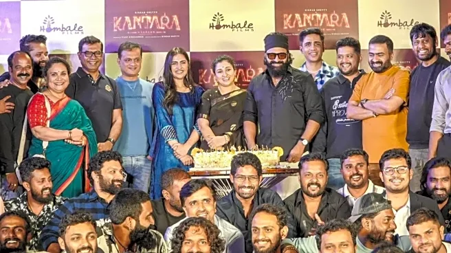 Rishab Shetty Celebrates Kantara Chapter 1's 'Historic Run', Shares Pics From Success Party