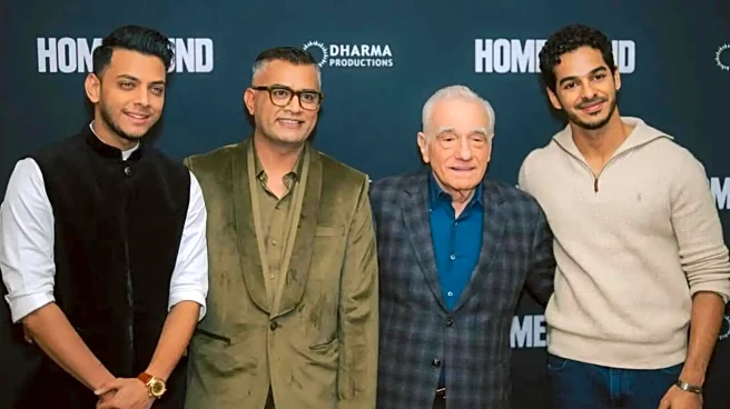 Martin Scorsese Hosts Screening Of Homebound In NYC; Ishaan Khatter, Vishal Jethwa Pose Proudly With Oscar Winner