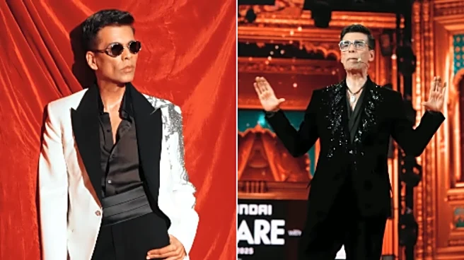 Karan Johar Celebrates Hosting Filmfare Awards For 25th Time, Recalls Unforgettable Night With Throwback Video - Watch