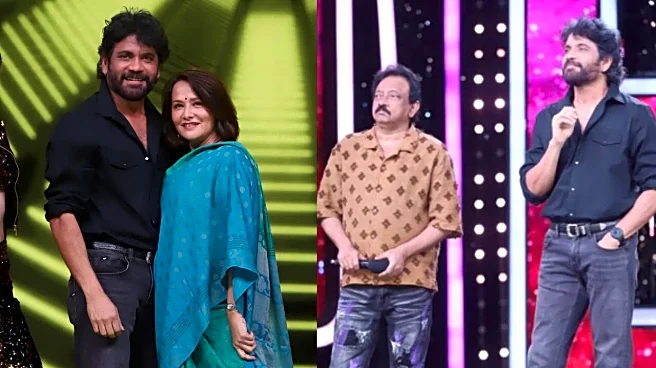 Shiva Re-Release: Ram Gopal Varma, Nagarjuna, Amala Celebrate Film On Bigg Boss Telugu 9