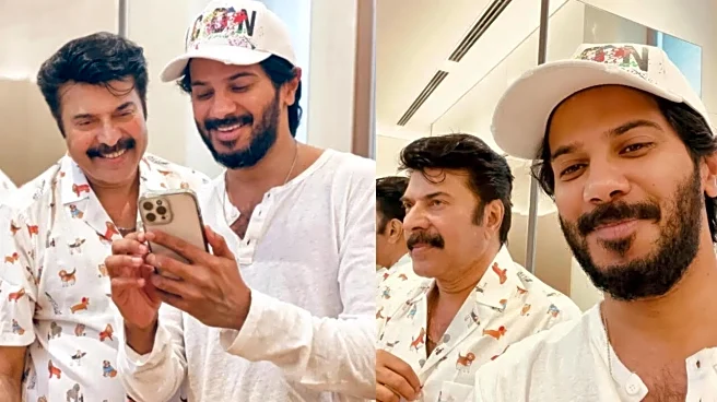 Mammootty And Dulquer Salmaan In A Film Together? Kaantha Actor Says: If My Father Agrees Then...