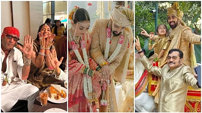 Jackie Shroff Relishes Maharashtrian Food At Sudesh Bhosale’s Daughter’s Wedding; Singer Shares Unseen Pics