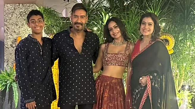 Children's Day 2025: Kajol, Ajay Devgn Treat Fans To Unseen Pics With 'Jigar Ke Tukde' Nysa, Yug; Pen Special Note
