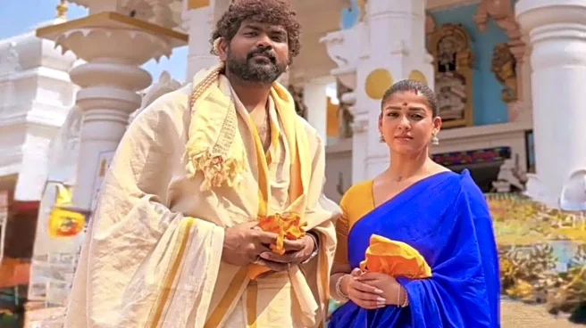 Nayanthara-Vignesh Shivan Seek Blessings At Kukke Shri Subrahmanya Temple In Karnataka – See Pic