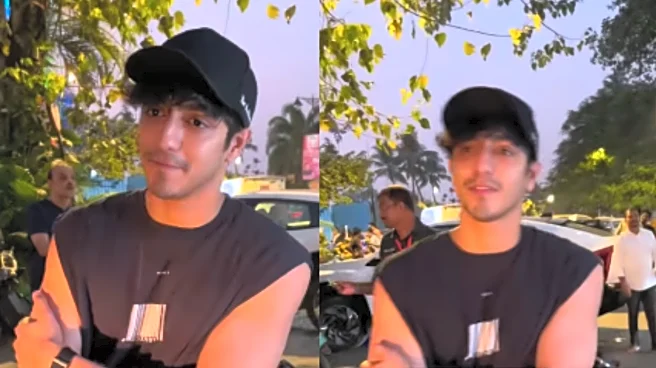 Ahaan Panday In Prep Mode For Next With Ali Abbas Zafar; Saiyaara Star Interacts With Paps After Workout Session - WATCH