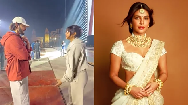 Priyanka Chopra Posts BTS From Varanasi Launch; Shares Telugu Practice Session, Cute Moments With SS Rajamouli, Mahesh Babu