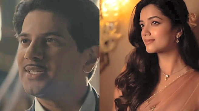 Bhagyashri Borse Says Dulquer Salmaan's 'Slap' In Kaantha Wasn't Fake: He Wanted That...