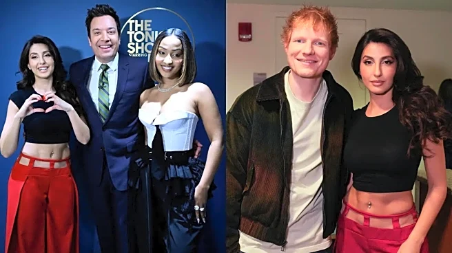Nora Fatehi Lights Up The Tonight Show With Jimmy Fallon Alongside Shenseea, Ed Sheeran; Priyanka Chopra's Reaction Is Unmissable