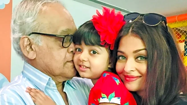Aishwarya Rai Bachchan Remembers Her ‘Guardian Angel’ Father On Birthday, Shares Emotional Then And Now Pic Ft. Aaradhya