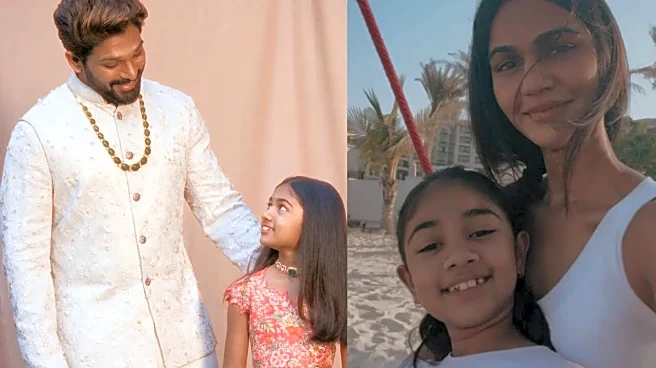Allu Arjun Sends Birthday Wishes To 'Little Princess' Allu Arha With The Cutest Picture