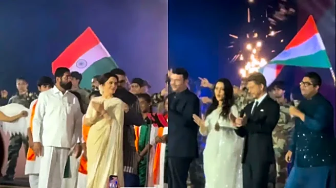 SRK, Nita Ambani, Others Join Shankar Mahadevan As He Sings Hindustani At Global Peace Honours 2025 - Watch