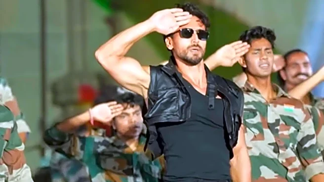 Global Peace Honors 2025: Tiger Shroff Performs On His Own Rendition Of Vande Mataram Honoring Terrorist Attack Victims