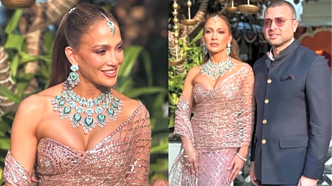 Jennifer Lopez Channels Inner Desi Girl In Sneak Peek From Netra Mantena's Udaipur Wedding Festivities - See Inside Pics