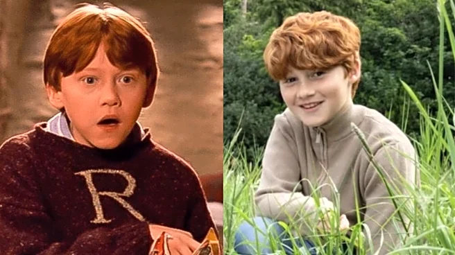 OG Ron Weasley Aka Rupert Grint Passes Baton To Alastair Stout Before Harry Potter Reboot Filming With THIS Sweet Gesture