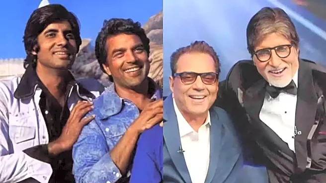 Dharmendra Dies At 89: Amitabh Bachchan Pens Heartfelt Note Remembering Sholay Co-Star, Calls Him 'Epitome Of Greatness'