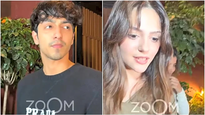 Saiyaara Stars Ahaan Panday-Aneet Padda Step Out For Dinner After Rubbishing Dating Rumours – Watch