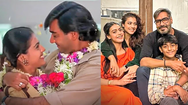 Ajay Devgn Credits Ishq For Marriage With Kajol, Kids Nysa-Yug, Says 'Jaise Hua Acha...'