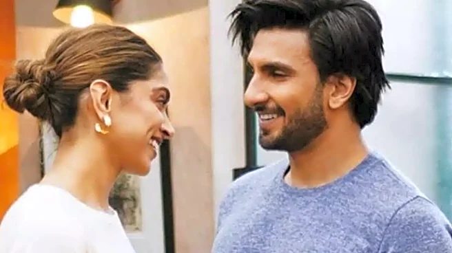 Dhurandhar Star Ranveer Singh Looks Handsome In Royal Attire, Wife Deepika Padukone Cutely Flirts With Him