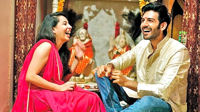 Inside Kartik Aaryan’s Sister Kritika Tiwari’s Haldi: Actor Grooves To Kajra Re, Video Goes Viral