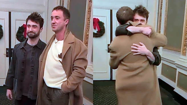 Harry Potter Co-Stars Daniel Radcliffe, Tom Felton Have Magical Reunion In New York After Nearly 14 Years
