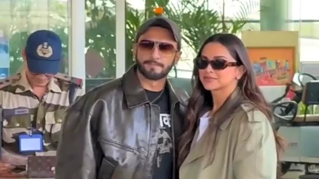 Ranveer Singh-Deepika Padukone Spotted Jetting Off Amid Dhurandhar Craze, Fans Gush 'Best Jodi Forever'