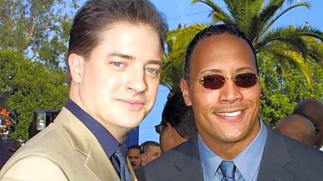 Dwayne Johanson Thanks The Mummy Returns Co-Star Brendan Fraser For Transition Into Hollywood; Latter Reacts, 'We'd Be Lucky'