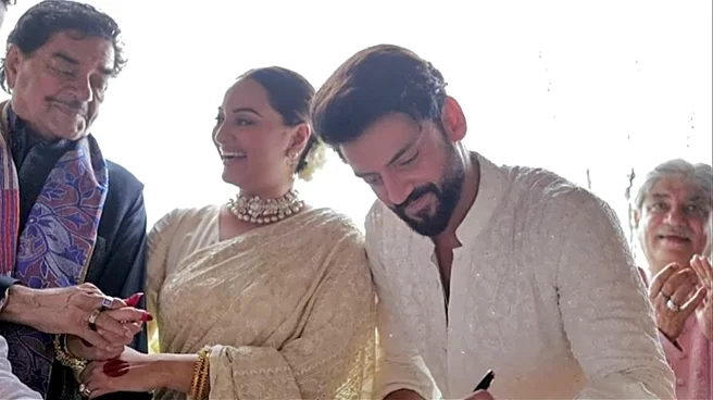 Sonakshi Sinha Wishes Husband Zaheer Iqbal On Birthday With Adorable Picture, Ft. Father Shatrughan