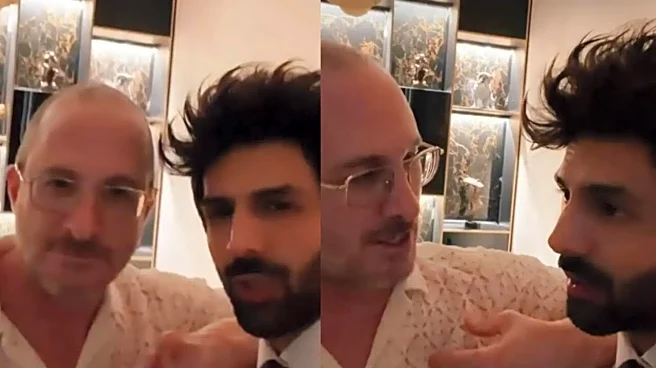 Kartik Hangs Out With Hollywood Director Darren Aronofsky At Red Sea Film Festival; Duo Promise Future Collaboration - Watch