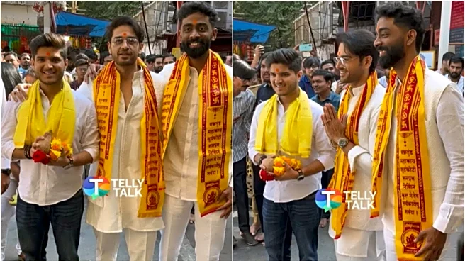 Bigg Boss 19 Winner Gaurav Visits Siddhivinayak Temple With Pranit, Mridul; Netizens Call Them 'Ram Laxman Bharat'