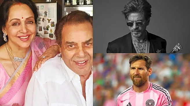 Top Entertainment News Of The Day: Hema Hosts Dharmendra's Prayer Meet In Delhi, SRK Plans Kolkata Visit For Lionel Messi