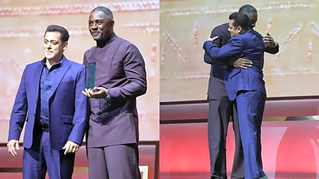 Salman Khan Shares Warm Hug With Idris Elba After Honouring Hollywood Star At Red Sea International Film Festival - See Pics