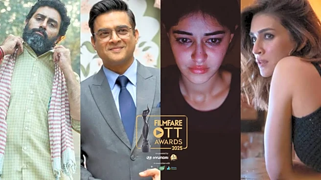 Filmfare OTT Awards 2025 Nominations: Abhishek Bachchan, R Madhavan In Race For Best Actor; Ananya Panday, Kriti Sanon Compete For Best Actress