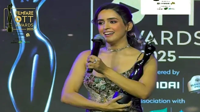 Filmfare OTT Awards 2025: Sanya Malhotra On Winning Best Actress Honour For Mrs Film; Says ‘Feel Grateful’ – EXCLUSIVE