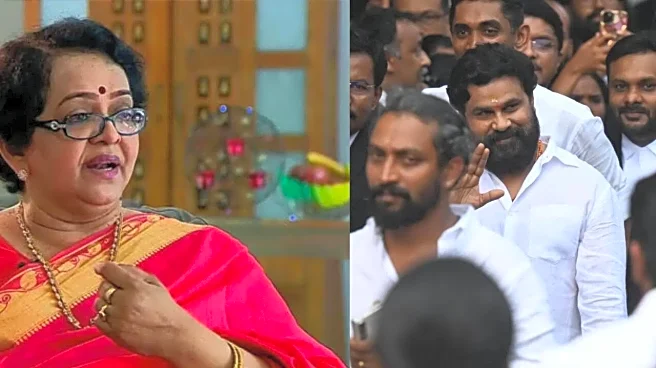 Prithviraj Sukumaran's Mother Questions AMMA Celebration After Dileep's Acquittal In Actress Assault Case