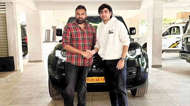 Pawan Kalyan Surprises They Call Him OG Director Sujeeth With A Luxury Car, See Latter's Heartwarming Reaction