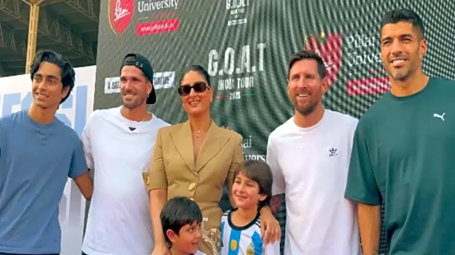 Kareena Kapoor Features In Lionel Messi's GOAT Tour India Post, See Her Reaction