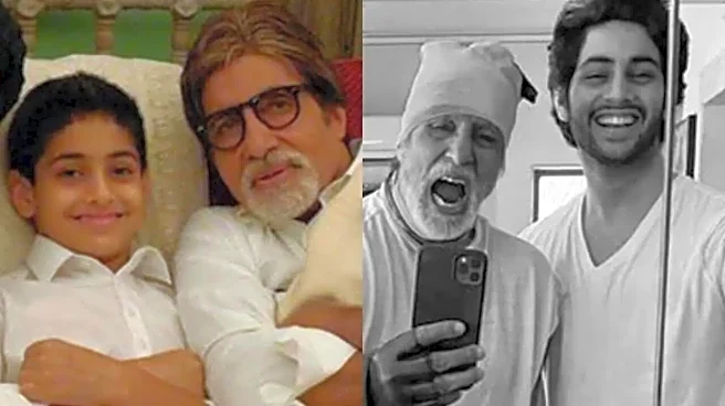 Ikkis: Amitabh Bachchan Reviews Grandson Agastya Nanda's Film, Says 'When He Is In Frame, You Only Watch Him'