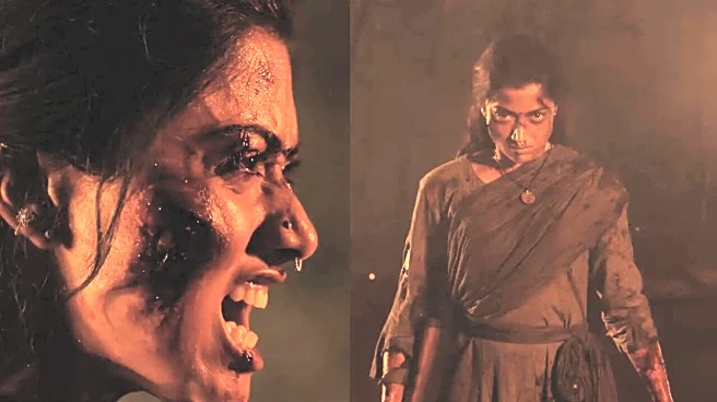 Mysaa First Glimpse: Rashmika Mandanna Unleashes Action Woman Avatar In Rawindra Pulle's Film