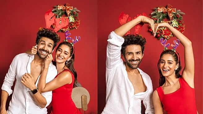 Tu Meri Main Tera Main Tera Tu Meri: Kartik Aaryan, Ananya Panday Are Each Other's Santa In Adorable Christmas Post