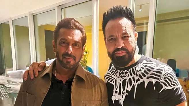 Salman Khan Shares Playful Moment With Bodyguard Shera At Arbaaz-Sshura's Anniversary Bash - WATCH