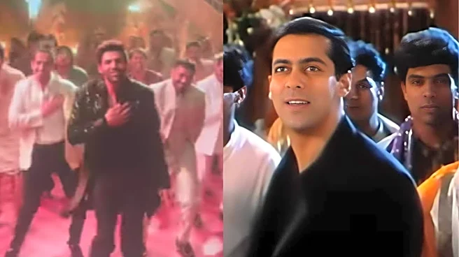 Kartik Aaryan Recreates Salman Khan's Saajanji Ghar Aaye Dance In TMMTMTTM; Netizens Ask 'Kya Zarurat Thi?'